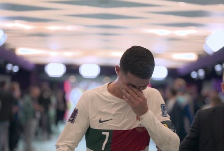 (VIDEO) Las lágrimas de Cristiano Ronaldo tras la eliminación de Portugal