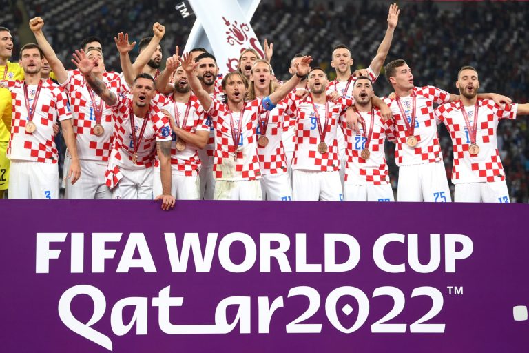 (VIDEO) ¡CROACIA EN LO ALTO! Así fue la premiación por el tercer puesto en Qatar 2022