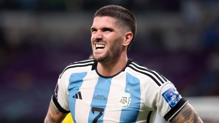 Rodrigo De Paul genera alarmas en Argentina