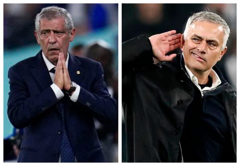 ¡CALIENTA MOURINHO! Fernando Santos dejó de ser el técnico de Portugal