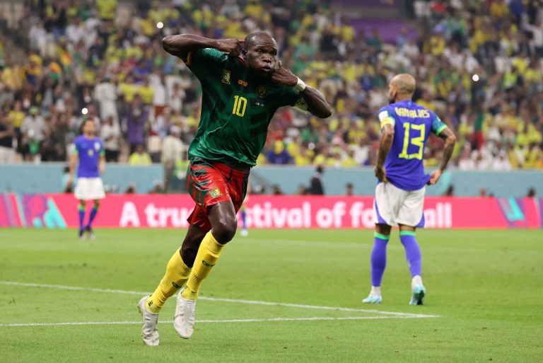 (VIDEO) Se van dando una sorpresa: Camerún ganó a Brasil pero no le alcanzó