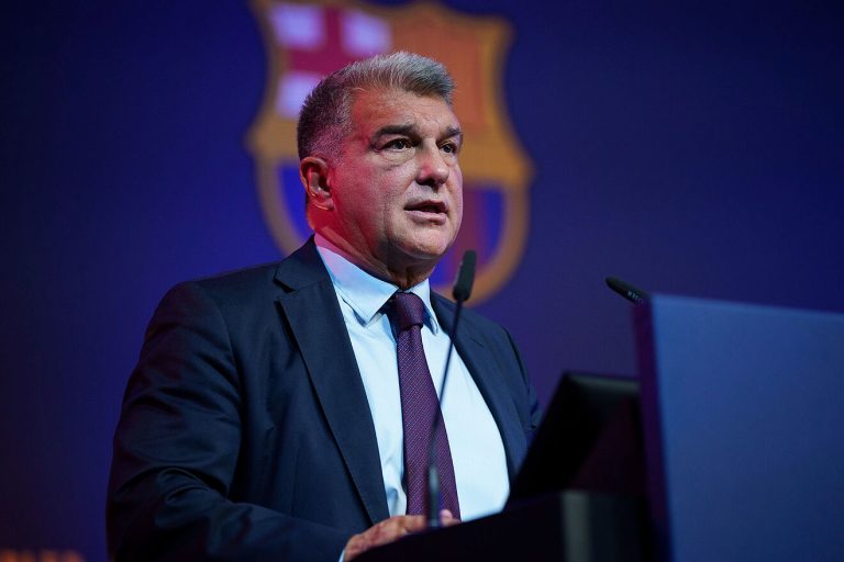 Laporta: “No podemos crear expectativas con Messi”