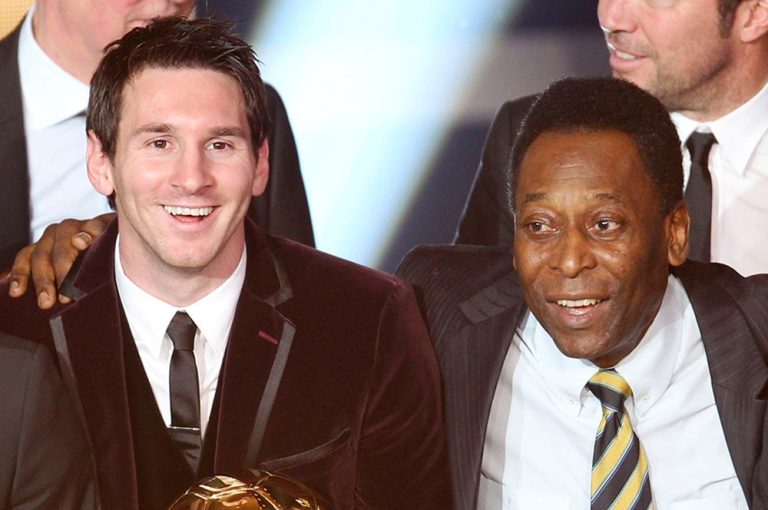 “Descanse en paz”: Messi recordó a Pelé
