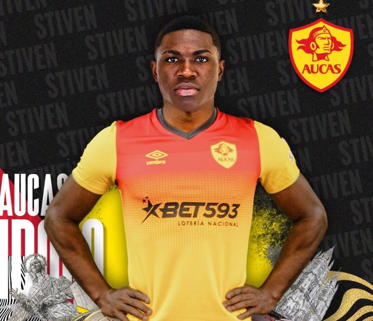 EL CAMPEÓN SE REFUERZA: Aucas anunció a Stiven Plaza