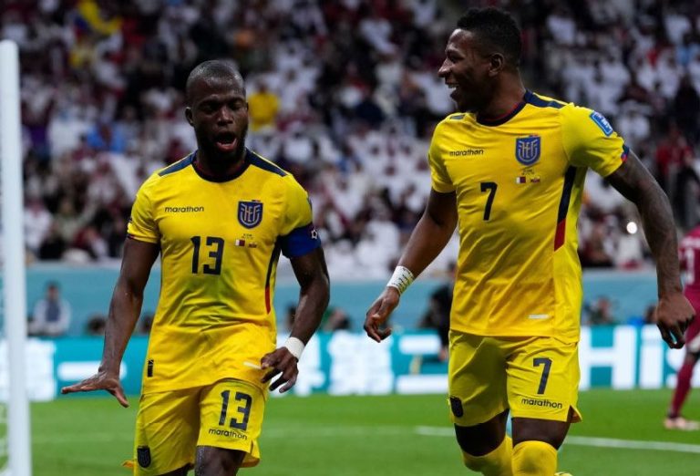 Enner y Pervis en el once ideal de CONMEBOL de la fase de grupos en Qatar 2022