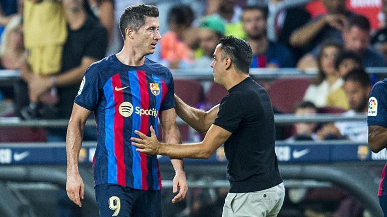 Xavi cree que contará con Lewandowski para el partido Vs. Atlético de Madrid