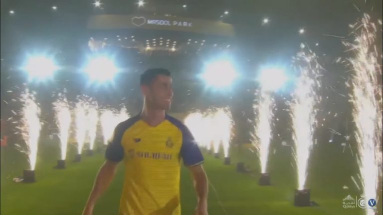 (VIDEO) La gran presentación de CR7 en el Al-Nassr