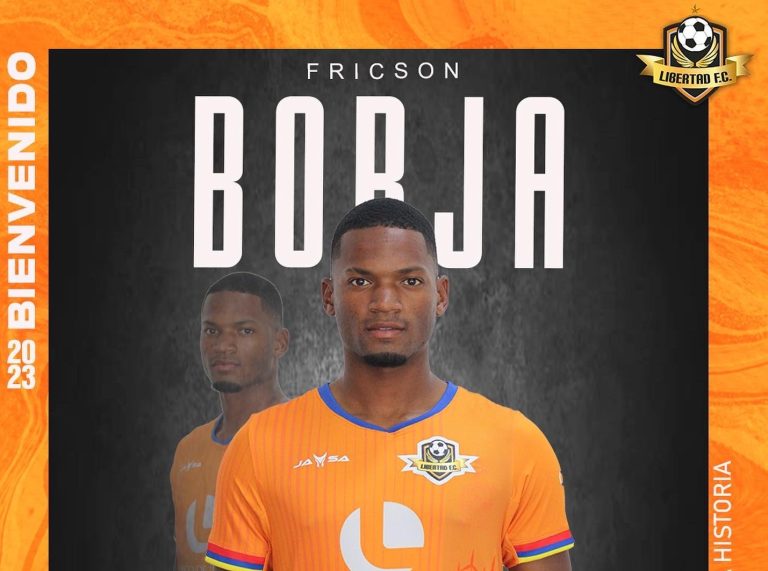 OFICIAL: Fricson Borja fue anunciado en Libertad FC