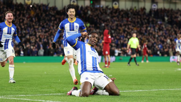 (VIDEO) PALIZA DEL ECUA-BRIGHTON: Venció al Liverpool en la Premier League