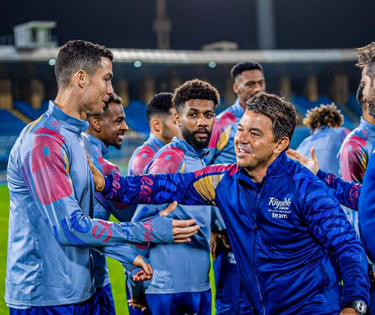 (FOTO) El enorme gesto de Cristiano Ronaldo con Marcelo Gallardo