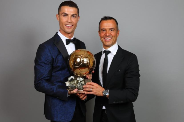 Cristiano ya no está representado por Jorge Mendes, según la prensa lusa