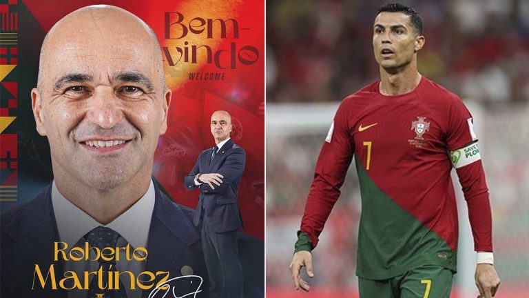 Martínez le abre la puerta a la continuidad de CR7 en Portugal