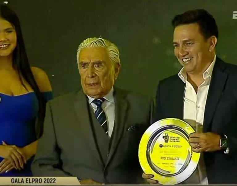 El Pro 2022: Pool Gavilánez, ganador del premio “Ernesto Guerra”