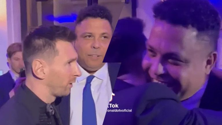 (VIDEO) Ronaldo le anticipó el The Best a Messi: “Uno más hoy, lo sabes”