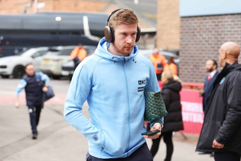 De Bruyne será baja ante Leipzig por la Champions League