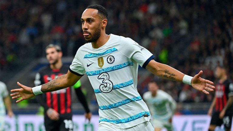 Aubameyang quedó fuera de la Champions League