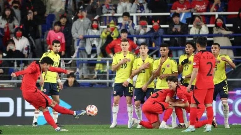 (VIDEO) GRANDIOSA REACCIÓN: Colombia rescató el empate ante Corea del Sur