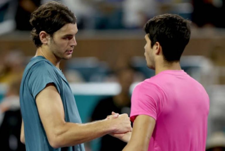 #NTF Fritz explica qué se siente al jugar contra Alcaraz: “Es imposible aguantarle el ritmo”