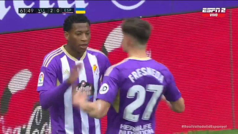 (VIDEO) DOBLE ASISTENCIA DE ‘PLATITA’: Gran triunfo del Real Valladolid