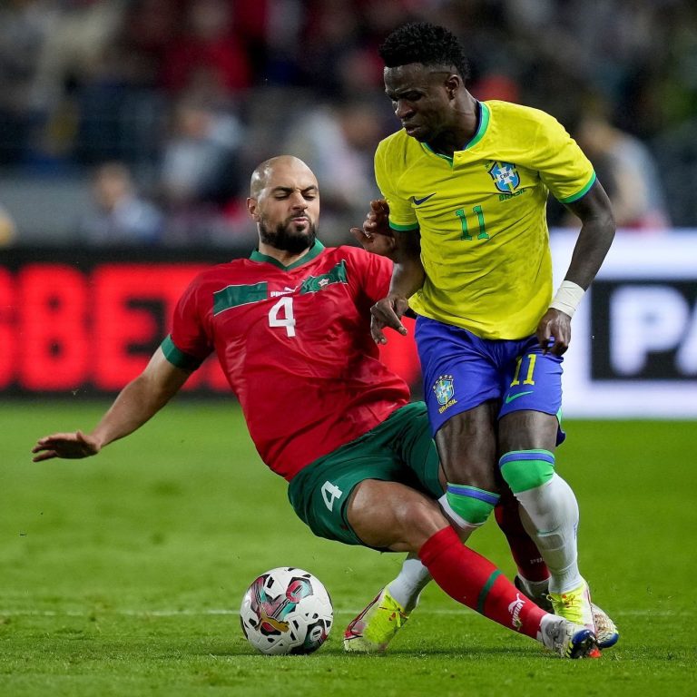 (VIDEO) SU GRAN MUNDIAL NO FUE SUERTE: Marruecos sigue en racha y ganó a Brasil