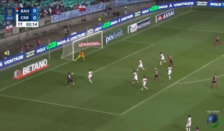 (VIDEO) GOLAZO de Jhoanner Chávez en el fútbol brasileño