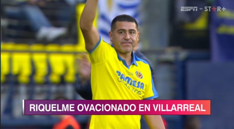 (VIDEO) Estadio La Cerámica se vino abajo para ovacionar a Juan Román Riquelme