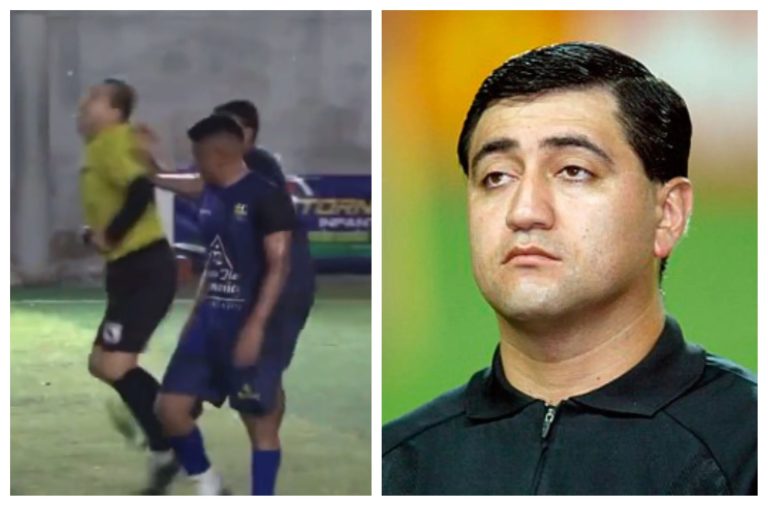 (VIDEO) ¡Agredieron a Byron Moreno tras un partido en Guayaquil!