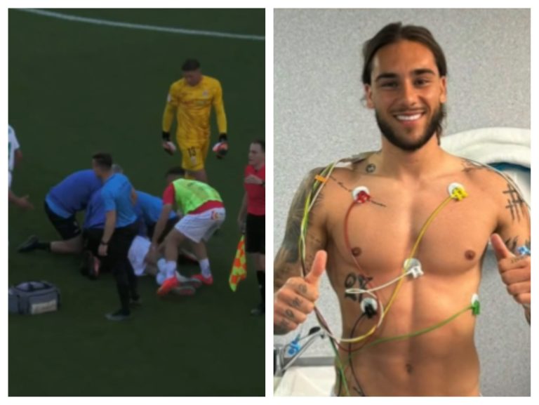 (VIDEO) Un jugador sufrió un paro en pleno partido en España