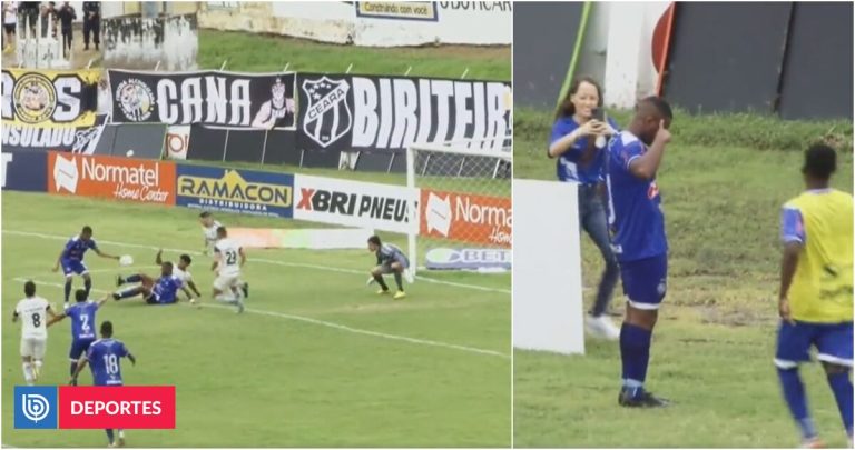 (VIDEO) ¿Es posible marcar un gol sentado? En Brasil, sí