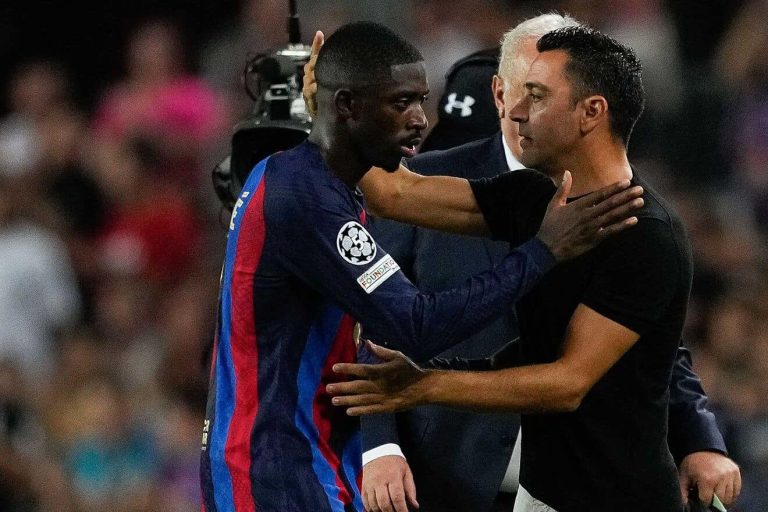 Xavi: “Hemos echado de menos a Dembélé”