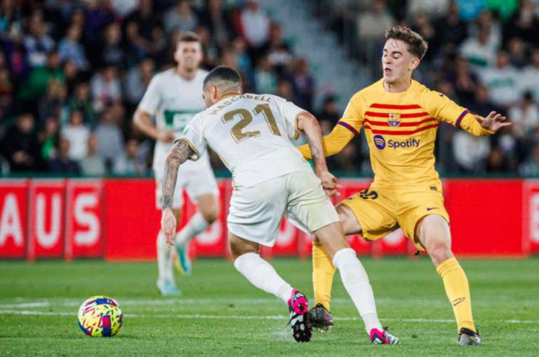 El Elche denuncia al Barça por alineación indebida