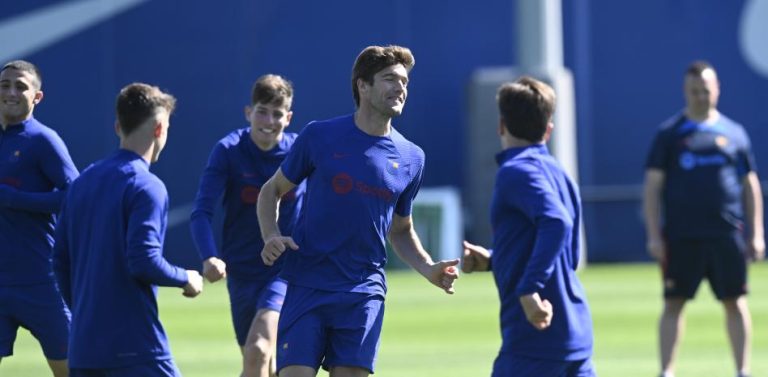 Marcos Alonso no se plantea su salida del Barça