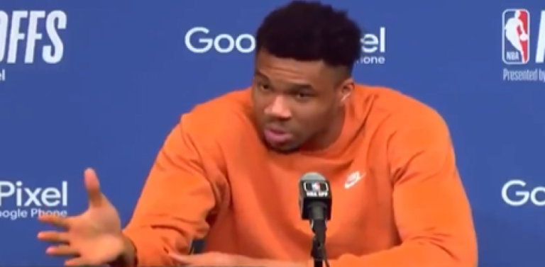 #NTF (VIDEO) Giannis Antetokounmpo a un periodista: “No hay fracasos en el deporte”