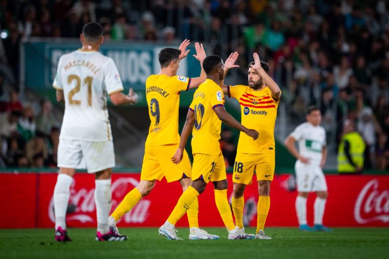 (VIDEO) ¡CONTUNDENTE! El Barça goleó de visita