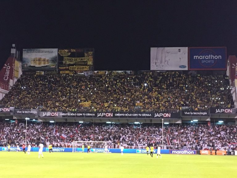 OFICIAL: LDU – BSC, sin hinchada visitante