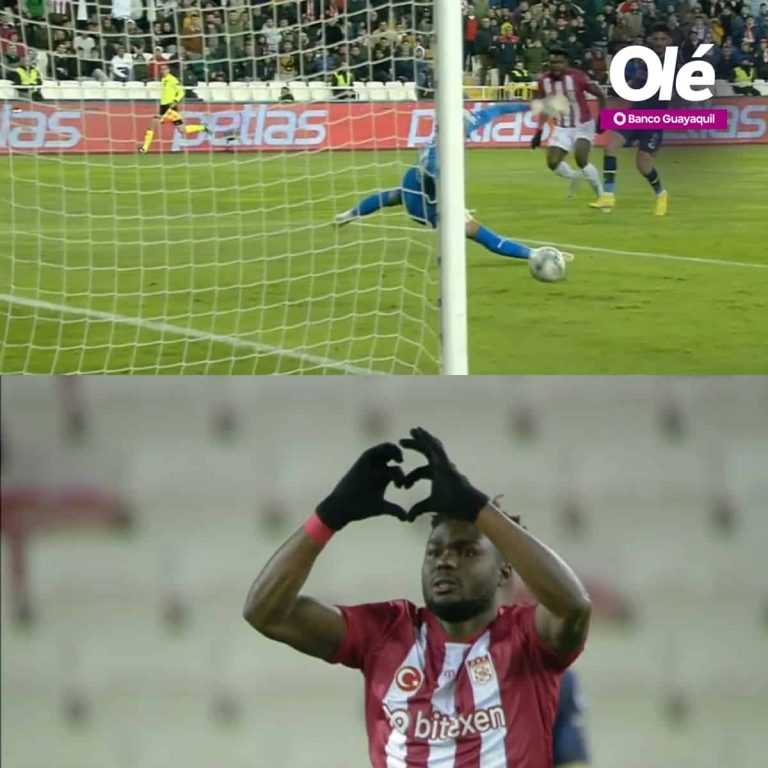 (VIDEO) GRAN DEFINICIÓN: Nuevo gol de Jordy Caicedo en la Liga turca