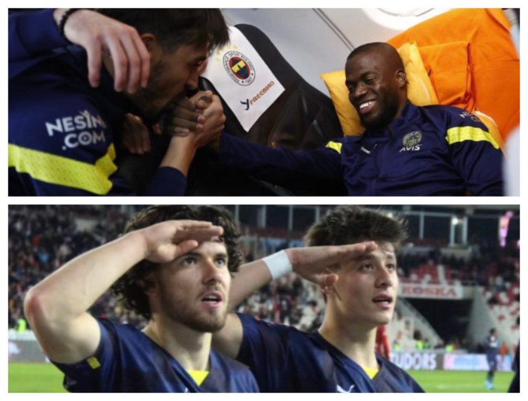 GRAN GESTO CON ENNER: Compañeros le dedicaron el triunfo del Fenerbahce