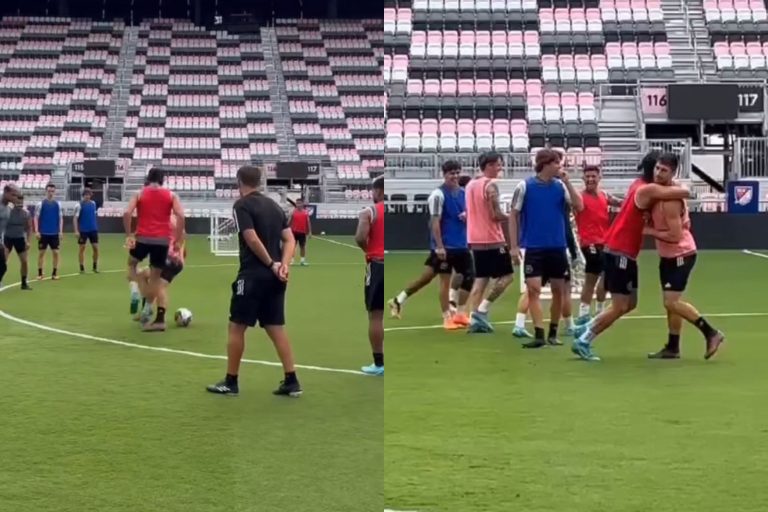 (VIDEO) “HE’S BACK”: Leo Campana y un ‘lujo’ en su regreso a los entrenamientos