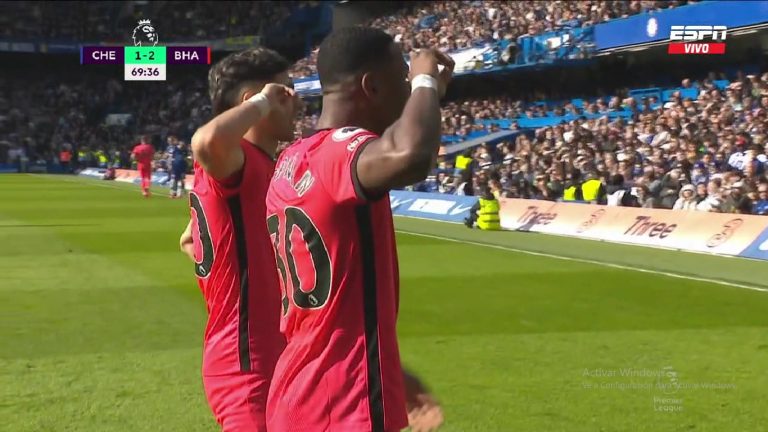 (VIDEO) ¡GOLAZOS y triunfo del ‘Ecuabrighton’ en Stamford Bridge!