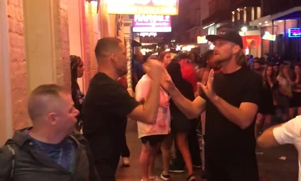 #NTF (VIDEO) La pelea callejera de Nate Diaz: golpeó a un hombre con aspecto parecido a Logan Paul