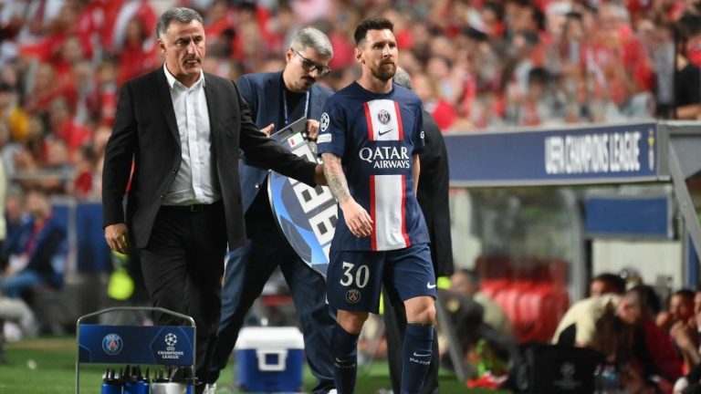 Galtier y los silbidos de los hinchas del PSG a Messi: “Es muy duro”