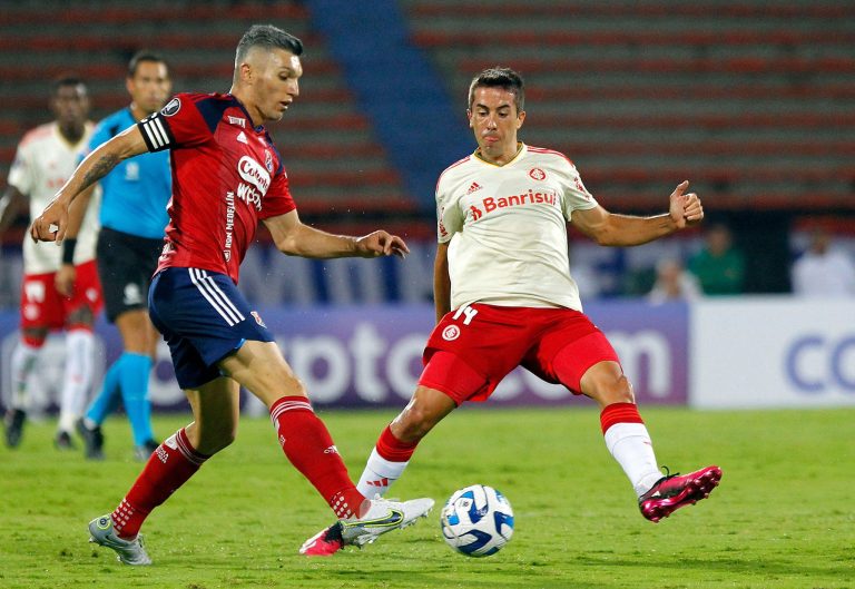 (VIDEO) Internacional rescató un empate ante DIM por la Copa Libertadores