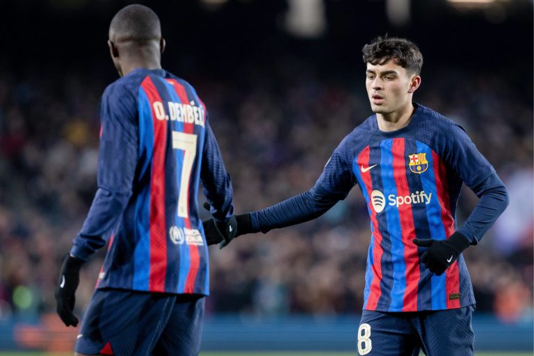 ¡Dembélé, Pedri y De Jong ya trabajan con el grupo!