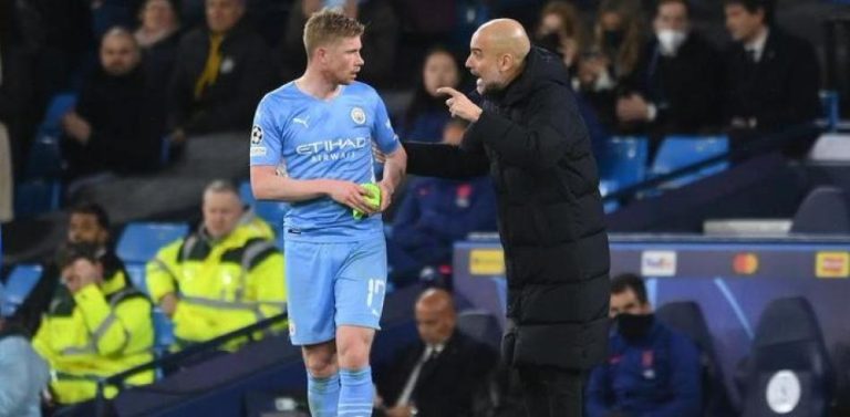 Guardiola da detalles sobre el estado de De Bruyne