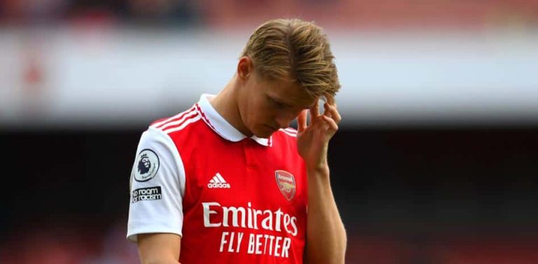 La tristeza de Odegaard y del Arsenal: “No hay esperanza”