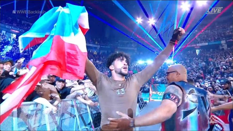 (VIDEO) #NTF | Bad Bunny derrotó a Damian Priest en WWE Backlash 2023