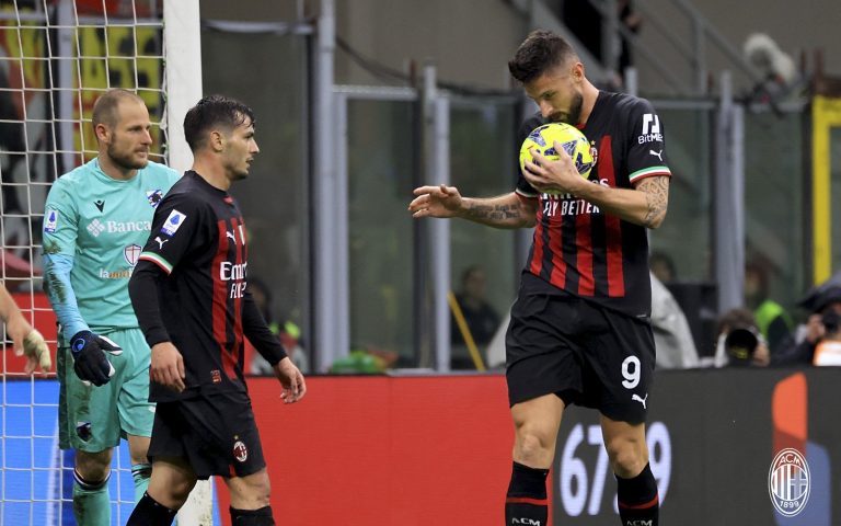 (VIDEO) SE RECUPERÓ: Milan goleó a Sampdoria