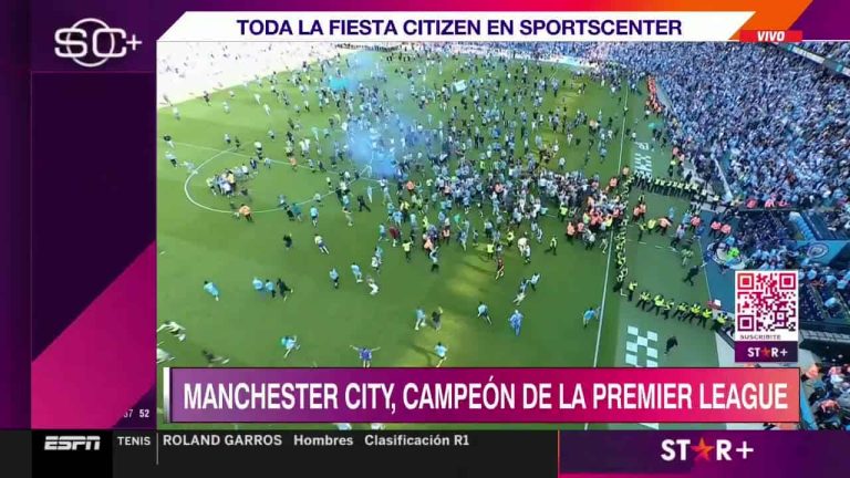 (VIDEO) CELEBRACIÓN PERFECTA: El City ganó en casa y festejó el Tricampeonato