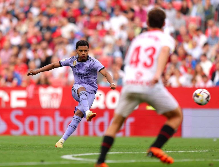 (VIDEO) GRAN REMONTADA: Real Madrid venció a Sevilla con dos golazos de Rodrygo