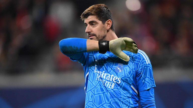Courtois: “En Europa se respeta más a Vinicius”